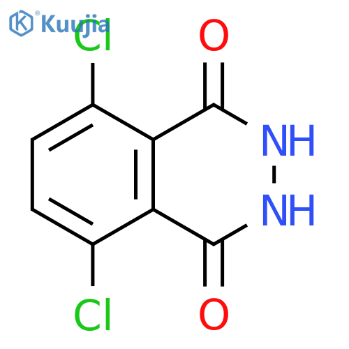 5,8-dichloro-2,3-dihydro-1,4-Phthalazinedione structure