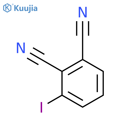 3-iodobenzene-1,2-dicarbonitrile structure