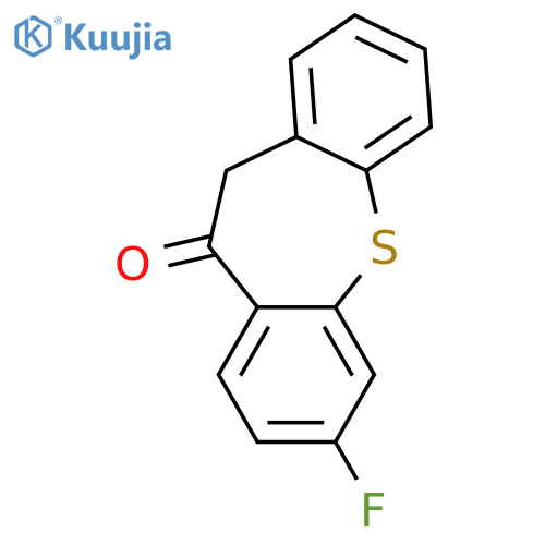 DIBENZO[B,F]THIEPIN-10(11H)-ONE, 7-FLUORO- structure