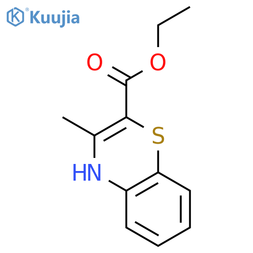 ethyl 3-methyl-4H-1,4-benzothiazine-2-carboxylate structure