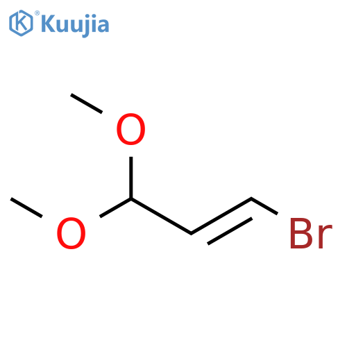 1-PROPENE, 1-BROMO-3,3-DIMETHOXY-, (E)- structure