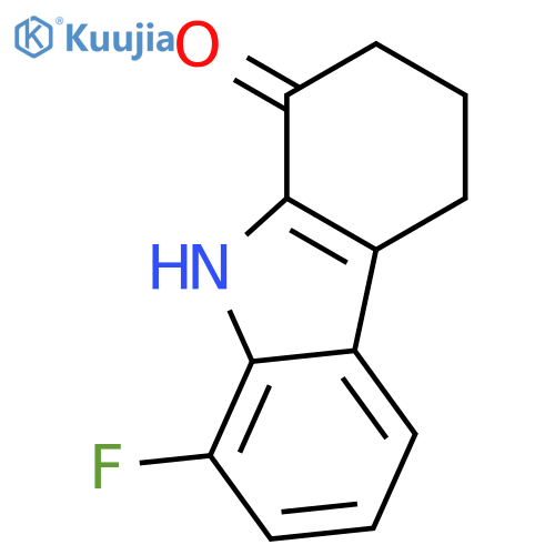 8-fluoro-2,3,4,9-tetrahydro-1H-Carbazol-1-one structure