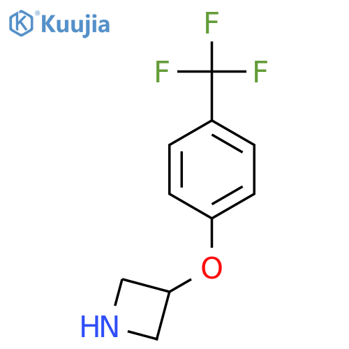 3-[4-(trifluoromethyl)phenoxy]azetidine structure