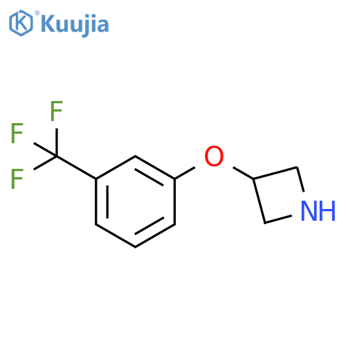 3-[3-(trifluoromethyl)phenoxy]azetidine structure