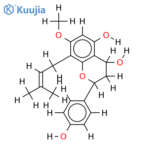 4beta,5,4'-trihydroxy-7-methoxy-8--flavan structure
