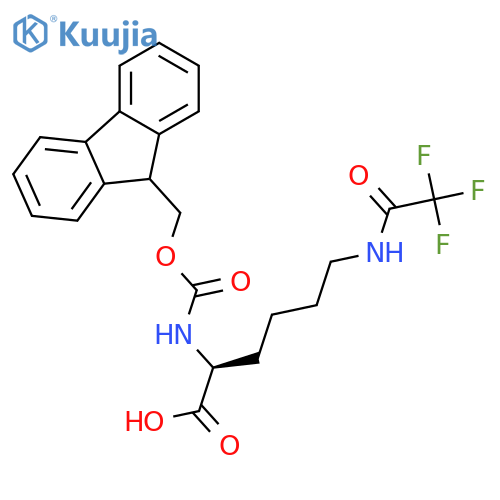 Fmoc-Lys(Tfa)-OH structure