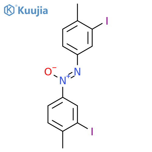 DIAZENE, BIS(3-IODO-4-METHYLPHENYL)-, 1-OXIDE structure