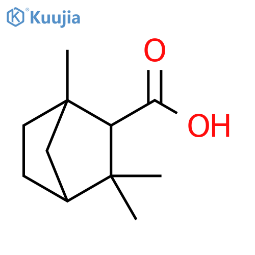 1,3,3-trimethylbicyclo2.2.1heptane-2-carboxylic acid structure