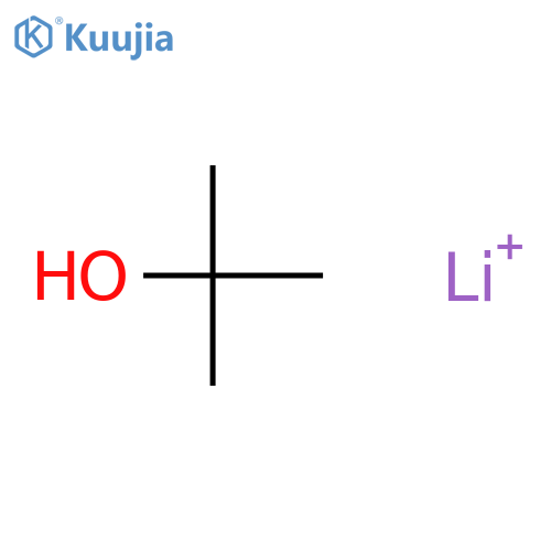 LITHIUM(1+), (2-METHYL-2-PROPANOL)- structure