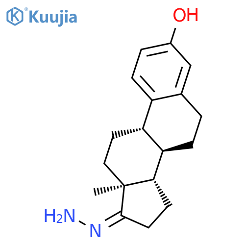 Estra-1,3,5(10)-trien-17-one, 3-hydroxy-, hydrazone structure