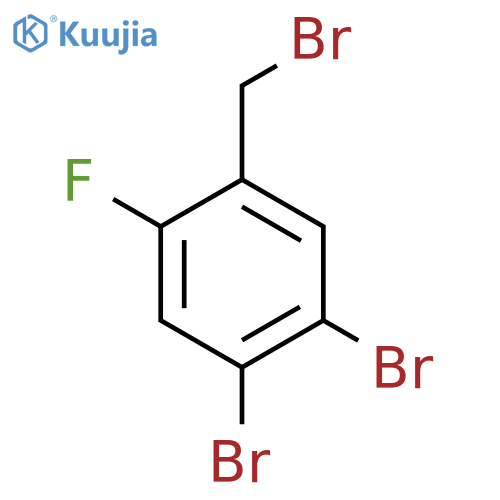 4,5-Dibromo-2-fluorobenzyl bromide structure