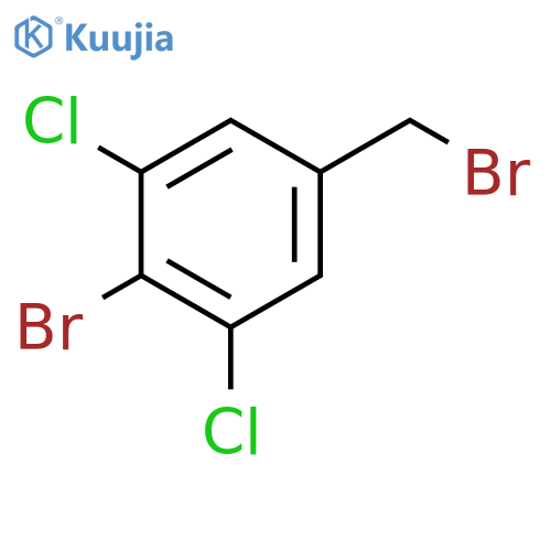 2-bromo-5-(bromomethyl)-1,3-dichlorobenzene structure
