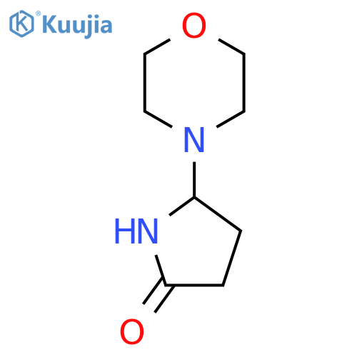 4-(5-Oxopyrrolidin-2-yl)-morpholine structure
