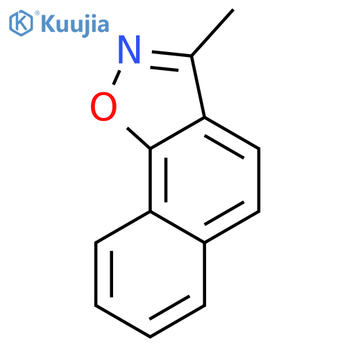Naphth[2,1-d]isoxazole, 3-methyl- structure