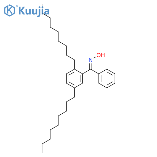 Methanone, (2,5-dinonylphenyl)phenyl-, oxime structure