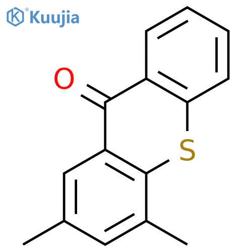 2,4-dimethylthioxanthen-9-one structure