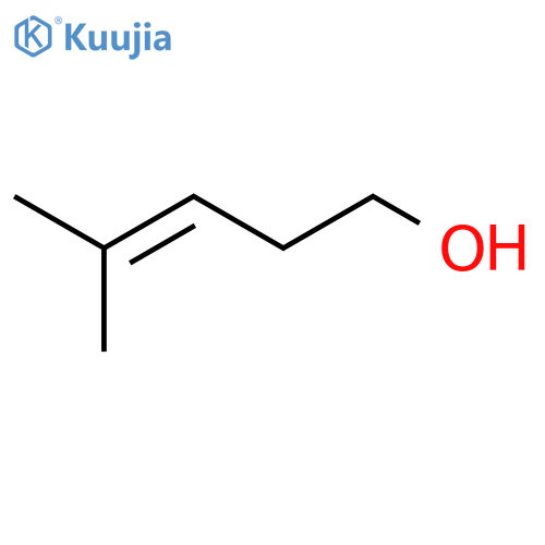 4-Methylpent-3-en-1-ol structure