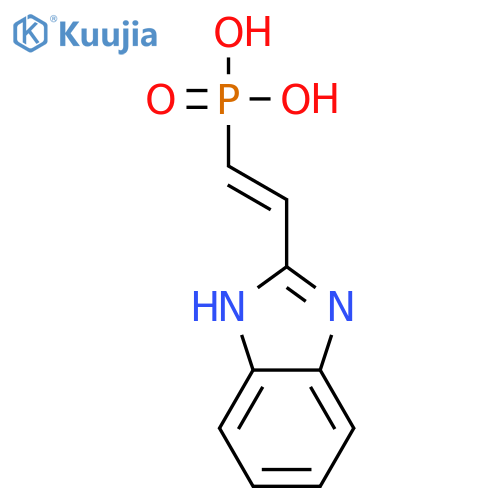 PHOSPHONIC ACID, [2-(1H-BENZIMIDAZOL-2-YL)ETHENYL]- structure