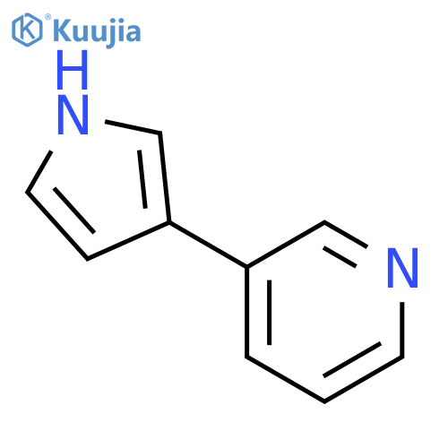 3-(1H-Pyrrol-3-yl)-pyridine structure