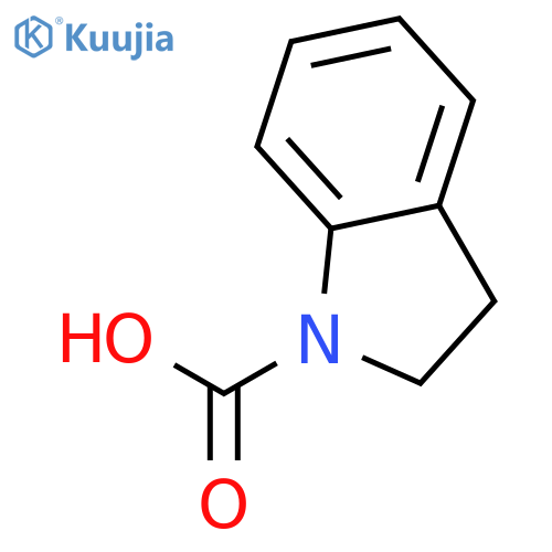 1H-Indole-1-carboxylicacid, 2,3-dihydro- structure