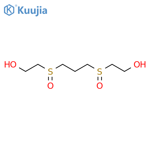 2,2'-(Propane-1,3-diyldisulfinyl)diethanol structure