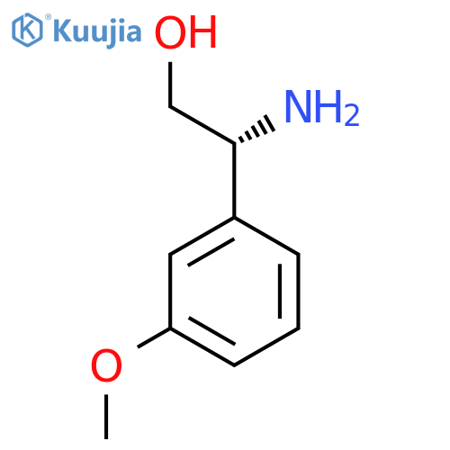 (2R)-2-amino-2-(3-methoxyphenyl)ethan-1-ol structure
