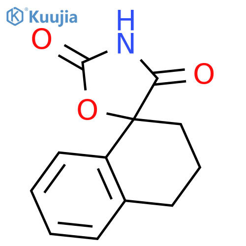 3,4-dihydro-2H-spironaphthalene-1,2'-1,4oxazolidine-3',5'-dione structure