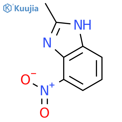 2-Methyl-4-nitro-1H-benzodimidazole structure