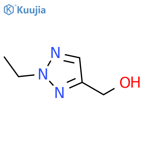 (2-ethyl-2H-1,2,3-triazol-4-yl)methanol structure