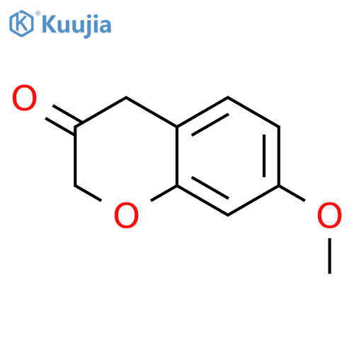 7-Methoxy-2H-chromen-3(4H)-one structure