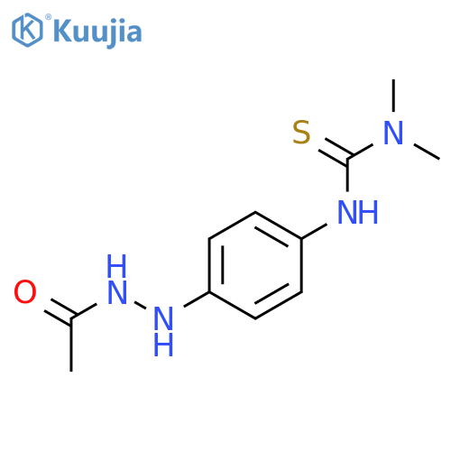 ACETIC ACID, 2-[4-[[(DIMETHYLAMINO)THIOXOMETHYL]AMINO]PHENYL]HYDRAZIDE structure
