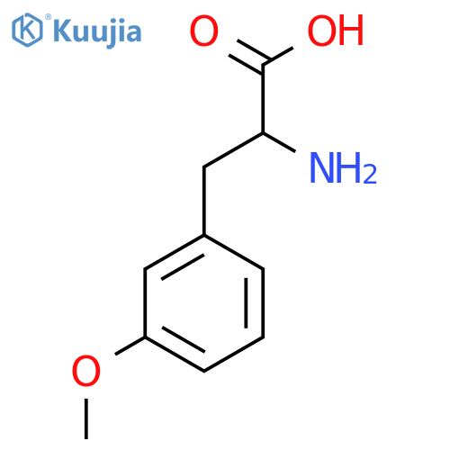 2-amino-3-(3-methoxyphenyl)propanoicacid structure