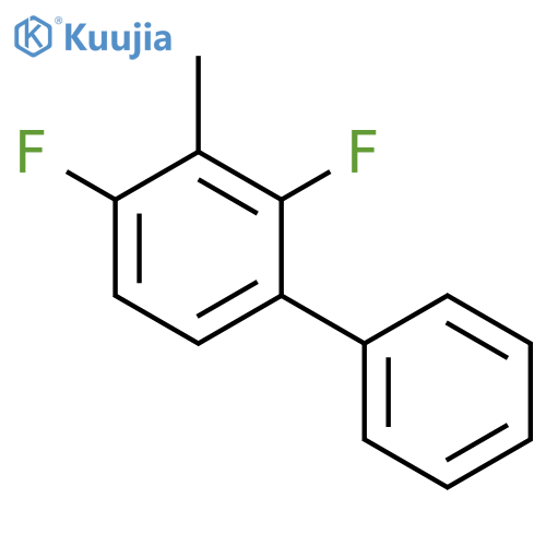 1,1'-Biphenyl, 2,4-difluoro-3-methyl- structure