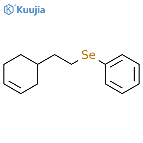Benzene, [[2-(3-cyclohexen-1-yl)ethyl]seleno]- structure