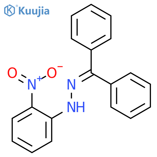 METHANONE, DIPHENYL-, (2-NITROPHENYL)HYDRAZONE structure