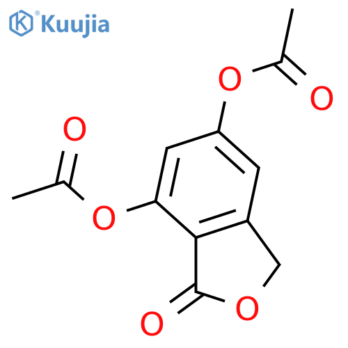 5,7-Dihydroxy-1(3H)-isobenzofuranone; 5,7-Di-Ac structure