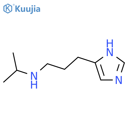 1H-Imidazole-5-propanamine,N-(1-methylethyl)- structure
