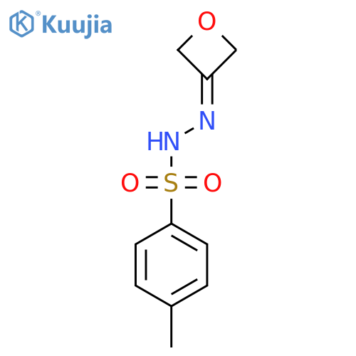 4-methyl-N-(oxetan-3-ylideneamino)benzenesulfonamide structure