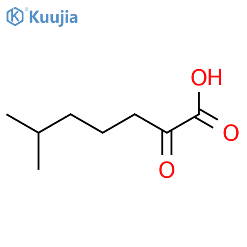 6-methyl-2-oxoHeptanoic acid structure