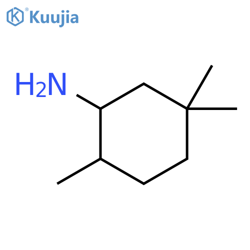 Cyclohexanamine, 2,5,5-trimethyl- structure