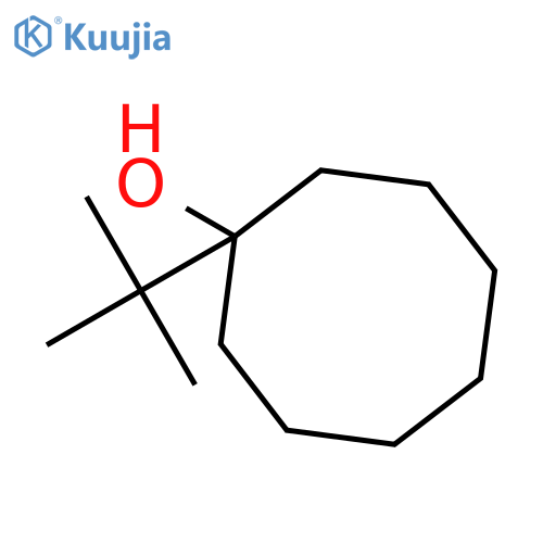 Cyclooctanol, 1-(1,1-dimethylethyl)- structure