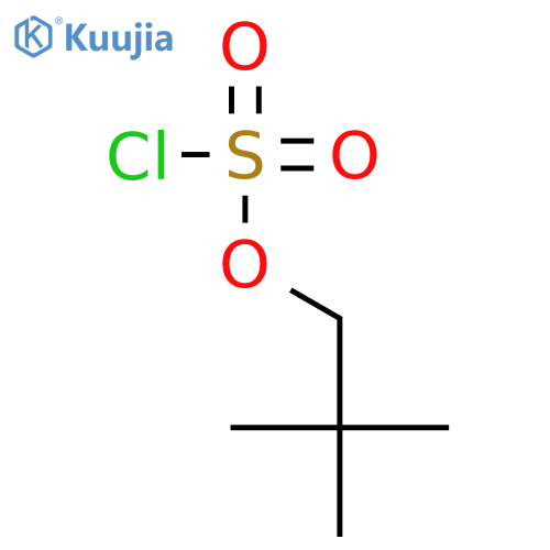 Chlorosulfuric acid, 2,2-dimethylpropyl ester structure