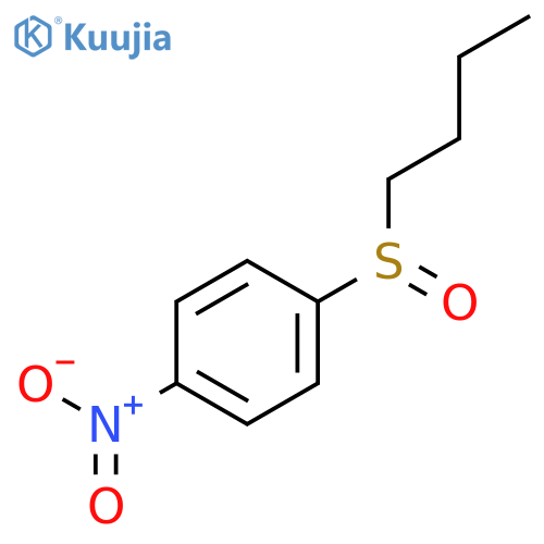 Benzene, 1-(butylsulfinyl)-4-nitro- structure