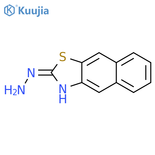 Naphtho[2,3-d]thiazole,2-hydrazinyl- structure