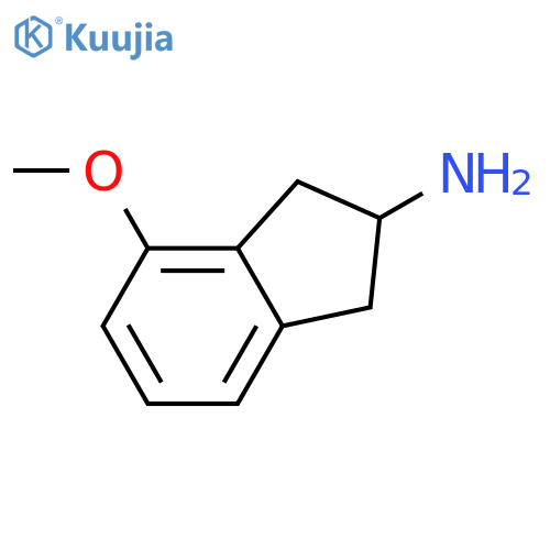 4-Methoxy-2,3-dihydro-1H-inden-2-amine structure