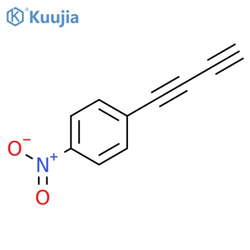 BENZENE, 1-(1,3-BUTADIYNYL)-4-NITRO- structure