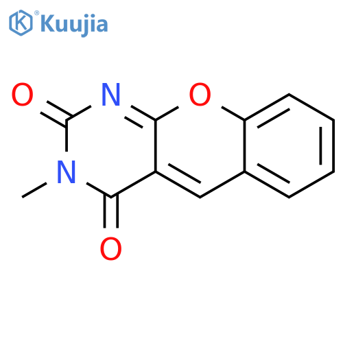 2H-[1]Benzopyrano[2,3-d]pyrimidine-2,4(3H)-dione, 3-methyl- structure