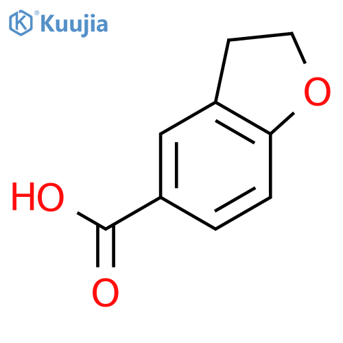 2,3-dihydro-1-benzofuran-5-carboxylic acid structure