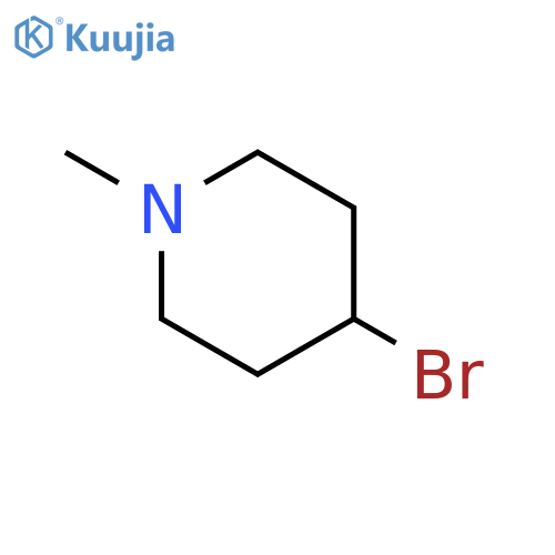 4-Bromo-1-methylpiperidine structure