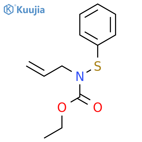 Carbamic acid, (phenylthio)-2-propenyl-, ethyl ester structure